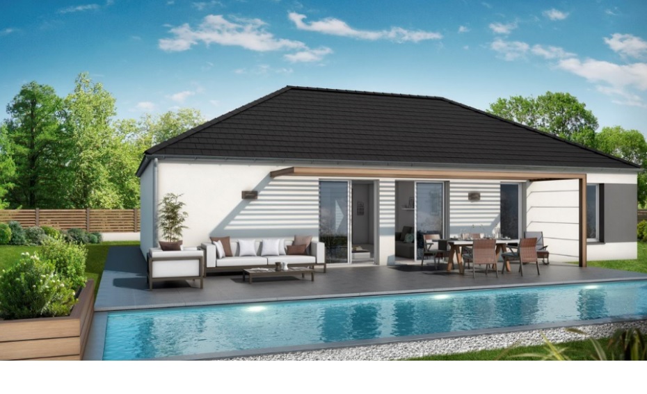 achat maison terrain châtillon sur seine - 86m2 - chatillon sur
